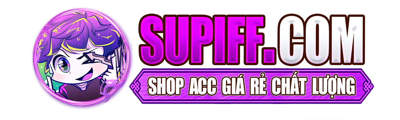 Logo supiff.com - Acc Xịn Giá Rẻ, Lựa Là Chốt!